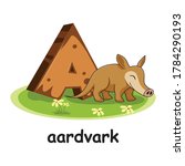 aardvark wooden alphabet...