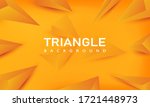 triangle background elegant... | Shutterstock .eps vector #1721448973
