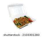 special fried rice with fried... | Shutterstock . vector #2103301283