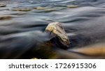 Rocks In A River Long Exposure
