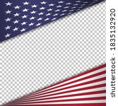 waving flag of the united... | Shutterstock .eps vector #1835132920
