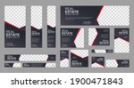 real estate web banner design... | Shutterstock .eps vector #1900471843