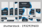 set of creative web banners of... | Shutterstock .eps vector #1932929603