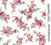 seamless pattern with a... | Shutterstock .eps vector #2047564499