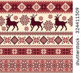 nordic tradition pattern | Shutterstock .eps vector #324411509