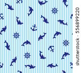Pretty Dolphin Pattern