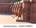 Small photo of Glistening in the sun, the Sun temple in Gwalior, Madhya Pradesh has been captured with its carrier( the horses) which seemed as if they were ready to embark upon their new journey.