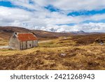Small photo of Fain Bothy, Destitution Road, Dundonnell, Scotland