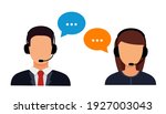 call center operator avatar... | Shutterstock .eps vector #1927003043