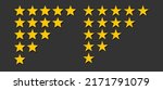 star rating symbols. feedback... | Shutterstock .eps vector #2171791079