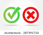 check mark | Shutterstock . vector #287391710