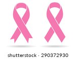 pink ribbon | Shutterstock .eps vector #290372930