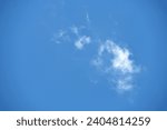 Small photo of Clouds and blue sky. sky, cloud, blue, background, white, heaven, heavenly, day, HD wallpaper.Blue sky and exhale white clouds.