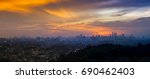 Night time view of Petronas Twin Towers in Kuala Lumpur, Malaysia image ...