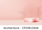 product display stand in pink... | Shutterstock .eps vector #1924813646
