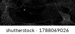 spider webs on black wall  ... | Shutterstock .eps vector #1788069026