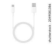White Usb Type C Charger Cable...