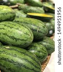 Small photo of Yellow watermelon. good taste and good for health.