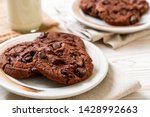 Dark Chocolate Cookies With...