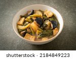 Chinese vegetable stew  with...