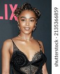 Small photo of London, United Kingdom - March 11, 2022: Jasmine Jobson attends the World Premiere of "Top Boy 2" at Hackney Picturehouse on March 11, 2022 in London, England.