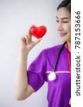 Nurse Holding A Heart Free Stock Photo - Public Domain Pictures