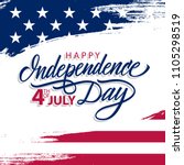 4th Of July Greeting Card With...