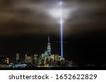 2014 9/11 Anniversary – Beautiful Tribute In Light seen from Hoboken, NJ.