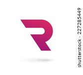 Letter R Logo Icon Design...