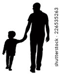 Download Father And Son Silhouette Free Stock Photo - Public Domain ...