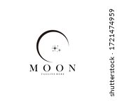 Moon Logo Icon Vector Isolated