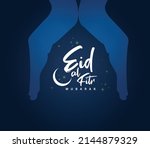 eid al fitr celebration of... | Shutterstock .eps vector #2144879329
