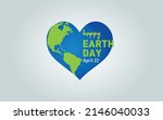 earth day concept. vector eco... | Shutterstock .eps vector #2146040033