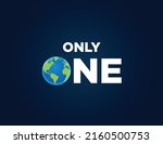 only one earth  world... | Shutterstock .eps vector #2160500753