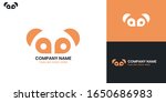 logo panda   all elements on... | Shutterstock .eps vector #1650686983