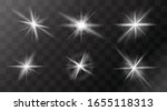 set of flashes  star burst and... | Shutterstock .eps vector #1655118313
