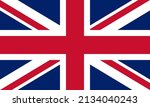 flag united kingdom  vector... | Shutterstock .eps vector #2134040243