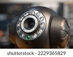 Small photo of Close-up IP cameras Install IP CCTV cameras or high-tech surveillance systems. CCTV system