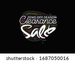 end off season sale... | Shutterstock .eps vector #1687050016