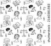 a seamless pattern of law and... | Shutterstock .eps vector #2160381583