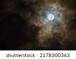 Small photo of A Supermoon is sighted in Singapore on 13 Jul 2022 at 11.38 PM. Supermoons are bigger and brighter compared to other moons.