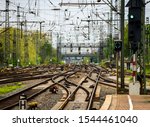 Railway Tracks With Switches ...