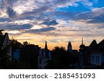 Skyline Of Old Town Of Iserlohn ...