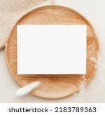 Blank greeting card with...