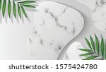 white blank abstract shape... | Shutterstock .eps vector #1575424780