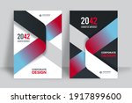 corporate book cover design... | Shutterstock .eps vector #1917899600
