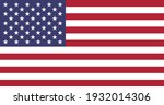 vector flag of united states of ... | Shutterstock .eps vector #1932014306