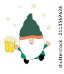 happy patrick's day with cute... | Shutterstock .eps vector #2113569626