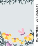 a collection of flowers and... | Shutterstock .eps vector #2146032859