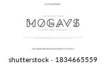 modern minimal abstract... | Shutterstock .eps vector #1834665559